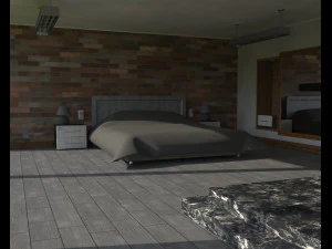 Interior Of A Small Apartment - House 3D Model