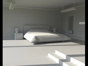 Interior Of A Small Apartment - House 3D Model
