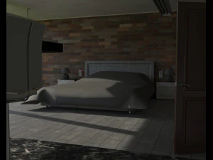 Interior Of A Small Apartment - House 3D Model
