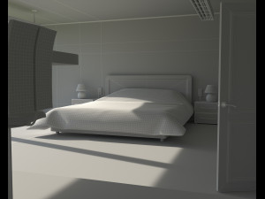 Interior Of A Small Apartment - House Model 3D