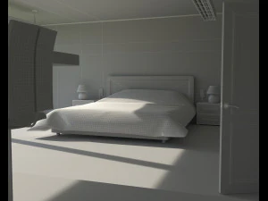 Interior Of A Small Apartment - House 3D Model