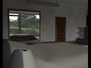 Interior Of A Small Apartment - House Model 3D
