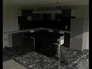 Interior Of A Small Apartment - House 3D Model