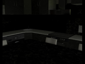 Interior Of A Small Apartment - House Model 3D