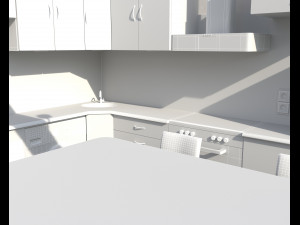 Interior Of A Small Apartment - House Model 3D
