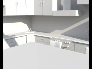 Interior Of A Small Apartment - House 3D Model