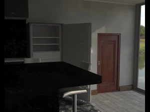 Interior Of A Small Apartment - House 3D Model