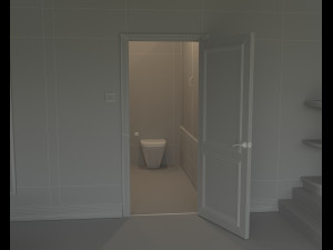 Interior Of A Small Apartment - House Model 3D