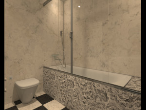 Interior Of A Small Apartment - House Model 3D