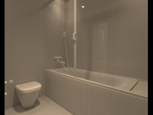 Interior Of A Small Apartment - House Model 3D