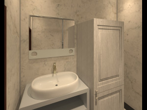 Interior Of A Small Apartment - House Model 3D