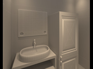 Interior Of A Small Apartment - House Model 3D
