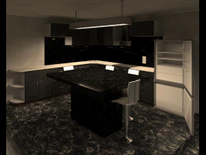 Interior Of A Small Apartment - House 3D Model