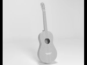 Standard guitar 3D Model