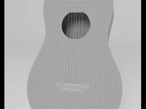 Standard guitar 3D Model