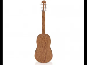 Standard guitar 3D Model
