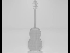 Standard guitar 3D Model