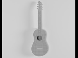 Standard guitar 3D 模型