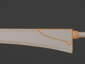 The Emerald Dragon Blade 3D Model