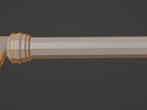 The Emerald Dragon Blade 3D Model