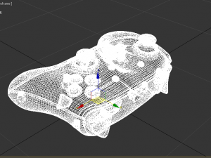 Gamingjoystick 3Dモデル