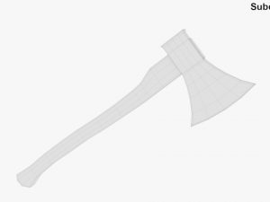 Axe 3D Model