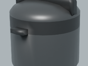 Pressure cooker 3D 模型