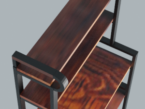 Industrial Style Furniture Model 3D