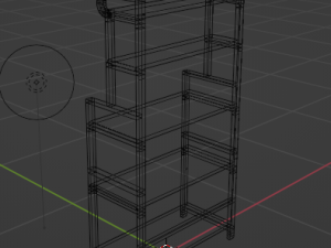 Industrial Style Furniture Model 3D