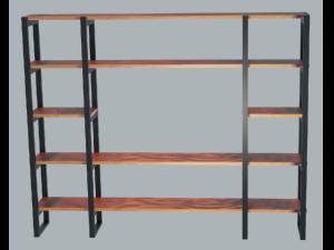 Industrial TV cabinet 3D 模型