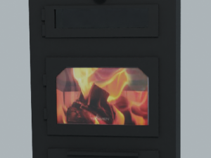 Wood Stove 3D 模型