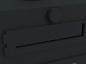 Wood Stove 3D Model
