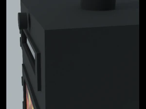 Wood Stove 3D Model