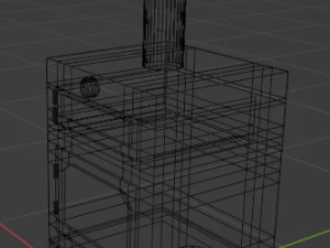 Wood Stove 3D Model