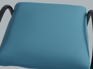 Padded Stool 3D-Modell