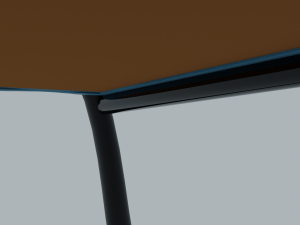 Padded Stool 3D-Modell