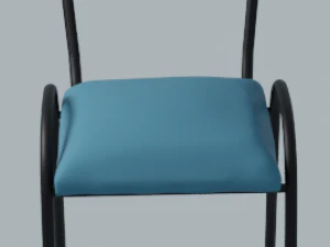 Padded chair 3D Model