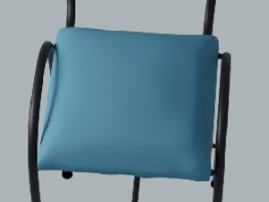 Padded High Chair Modèle 3D