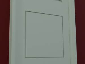 White Inner Door 3D 模型