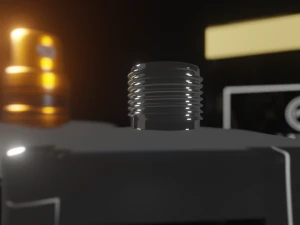 Mockup di profumo per bottiglia obj di confezionamento Modello 3D