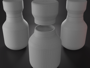 Bottle Capsule Packaging Model 3D