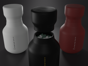 Bottle Capsule Packaging Model 3D