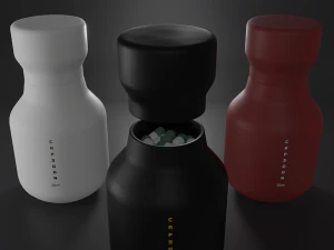 Bottle Capsule Packaging 3D Model