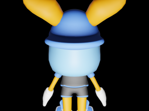 Model character bunny by winjaydesign Model 3D