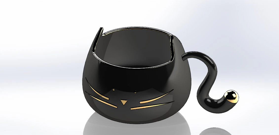 Mug 3D Model .c4d .max .obj .3ds .fbx .stl .blend 