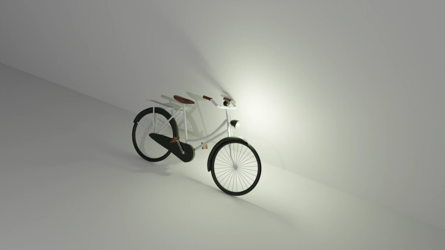 Ladies Bicycle 3D Model .c4d .max .obj .3ds .fbx .stl .blend 