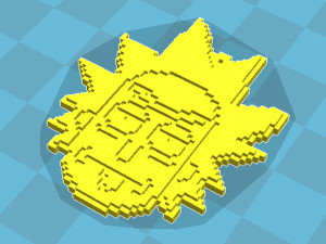 3d keychain Rick 3D Druckmodell