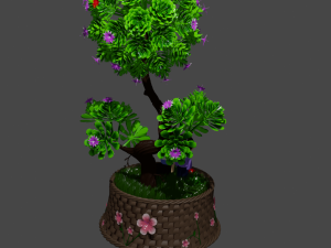 Bonsai love 3D 模型