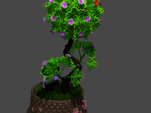 Bonsai love 3D 模型