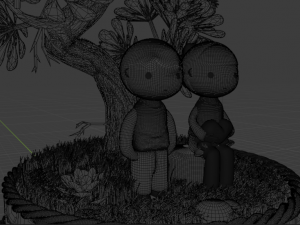 Bonsai love 3D 模型